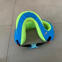 Gilet piscina SWIMVEST+ verde-azzurro Salvagente -