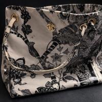 Borsa Roberto Cavalli floreale donna