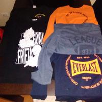 magliette e pantaloni tuta 10 12 anni