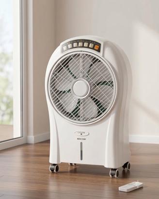 Raffrescatore vaporativo con raffreddamento aria