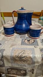 set caraffa e 2 tazze MUSA ROMA