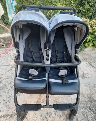 Passeggino gemellare peg perego
