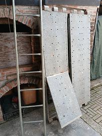 Pedane per impalcatura.