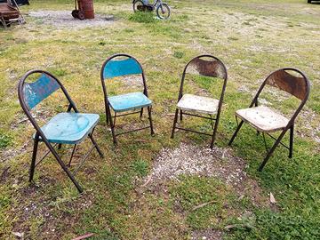 sedie industrial style