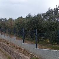 Recinzione rigida a pannelli e reti A210