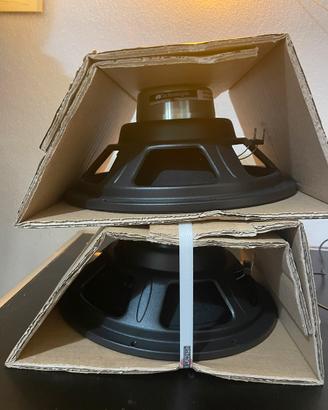 2 WOOFER 10"8 ohm, 1 woofer 12"4 ohm