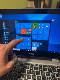 DELL 180 gradi sia tablet che pc portatile touch