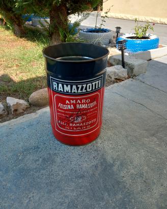 Contenitore Ramazzotti vintage 
