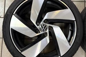 Cerchi in lega 18 originali golf 8 gti con gomme