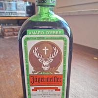 Jagermeister amaro d'erbe vintage cl 70
