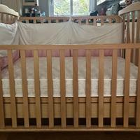 Lettino Foppapedretti con materasso e paracolpi