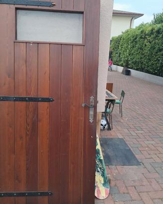 Porta ingresso  legno massiccio