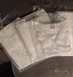 Canottiere in cotone o misto lana, nuove