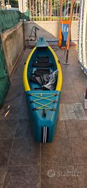 canoa biposto in dropstitch 