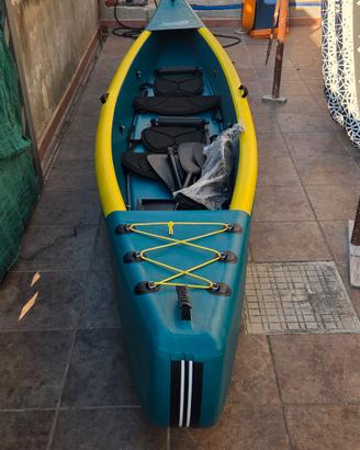 canoa biposto in dropstitch 