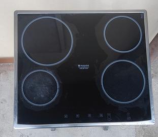 piano cottura vetroceramica  elettrico