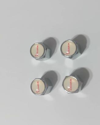 4 tappi coprivalvole gomme cerchi  vespa piaggio