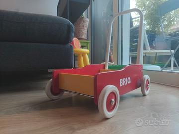 Carrettino primi passo Brio
