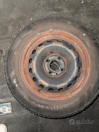 4 Ruote Complete 175/65 R14 - Cerchi ferro- Estive