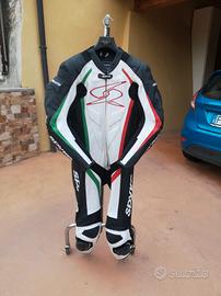 tuta 48 spyke intera in pelle auto accessori