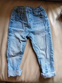 Jeans Fagottino OVS bimbo con risvolto -30-36M