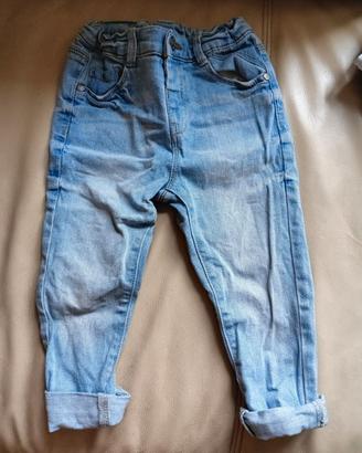 Jeans Fagottino OVS bimbo con risvolto -30-36M