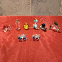 serie animaletti vetro di Murano