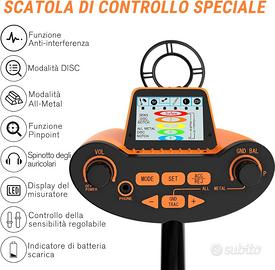 metaldetector oro metallli detector
