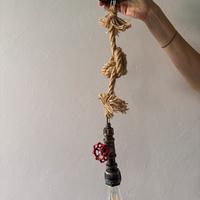 Lampadario stile industriale