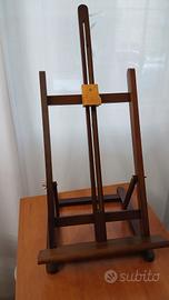 Cavalletto da tavolo, regolabile, in legno.