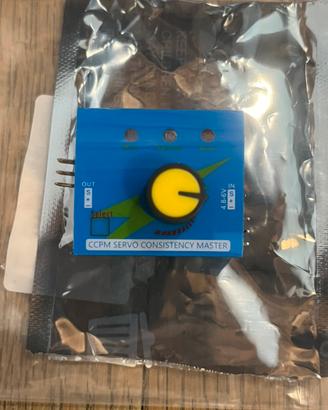 Tester per Servo e ESC CCPM servo consistency