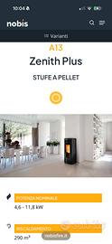 Stufa a pellet nuova