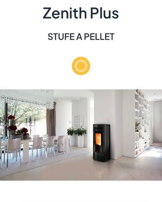 Stufa a pellet nuova