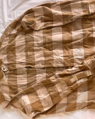 Maglia in flanella streetwear della uniqlo