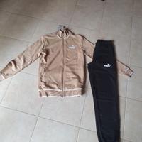 PUMA* Tuta Uomo o ragazzo tg Xs in felpa garzata *