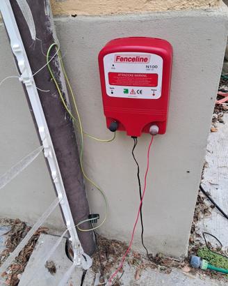 recinto elettrico funzionante per via di trasloco