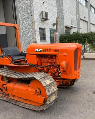 TRATTORE CINGOLATO FIAT 451 C