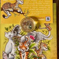 Moneta 5 euro Serie Animali in via di estinzione