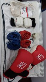 guantoni da boxe e fit-boxe - set completo