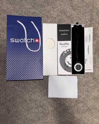 Orologio AP x  Swatch Royal Pop Ocho Negro