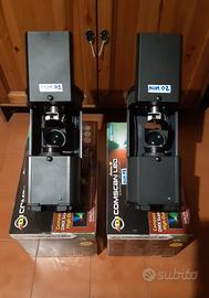 Coppia effetti luci led scanner dj karaoke feste