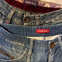 Pantalone jeans a vita bassa