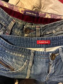 Pantalone jeans a vita bassa