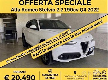 Alfa Romeo Stelvio 2.2 Turbodiesel 190 CV AT8 Q4 S