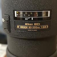 Nikon ED AF 80 200 2.8 D