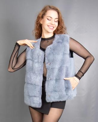 Gilet visone