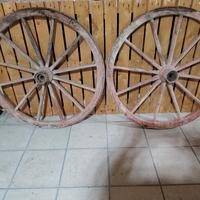 antiche ruote carro 