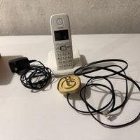 Cordless Gigaset E260 bianco