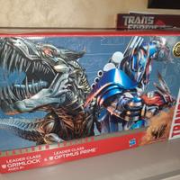 Transformers Movie AOE OP & Grimlock  Platinum Ed.