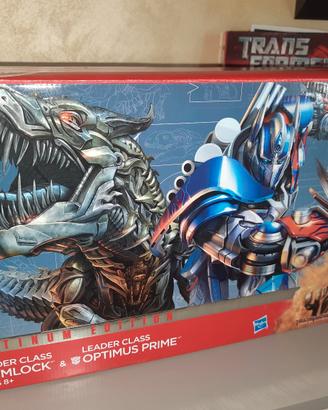 Transformers Movie AOE OP & Grimlock  Platinum Ed.